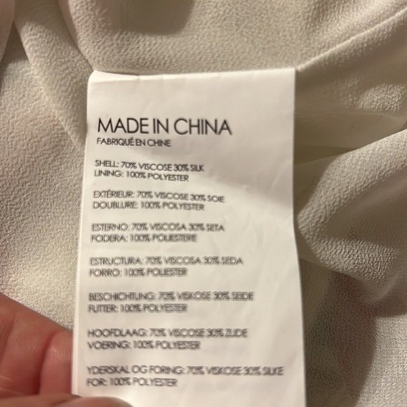 Club Monaco Open Shoulder Long Sleeve Blouse - Picture 10 of 10